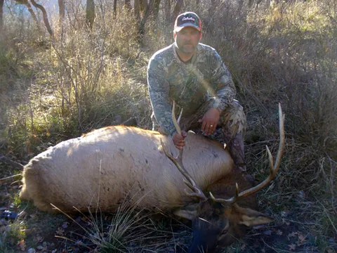 Jim Gribbon, Iowa - 2nd Combined Rifle Elk