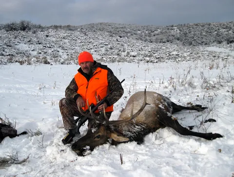 Rick Craig with his 3rd Season Bull