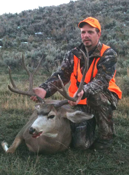 Andy with his 3rd Season Buck